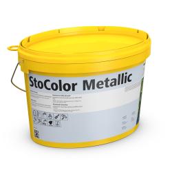 Краска с металлическим эффектом StoColor Metallic (серебристая)