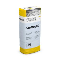 Усиленная волокнами фасадная декоративная штукатурка StoMiral K 1.5 мм
