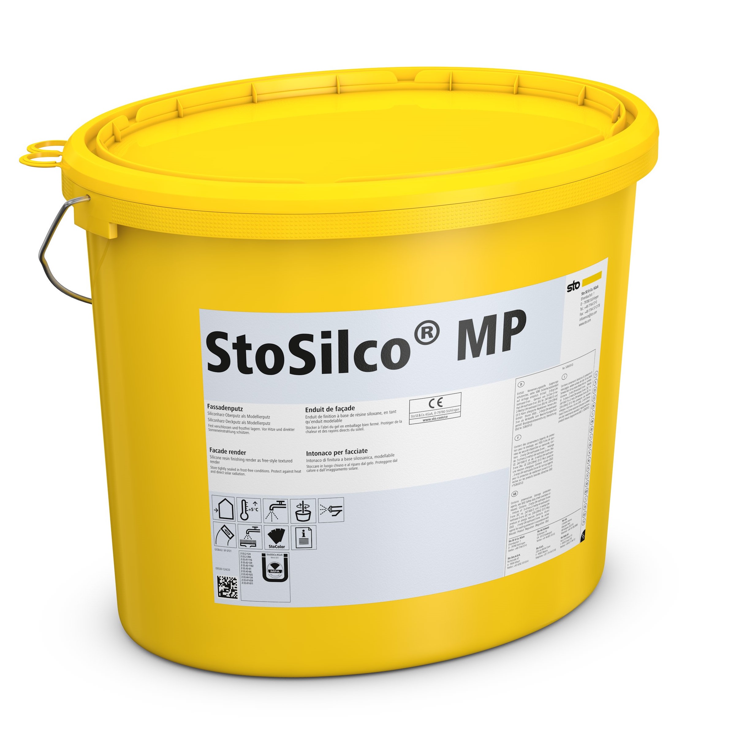 Моделируемая силиконовая фасадная штукатурка StoSilco MP